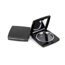 Hot Selling Square Compact Casing Press Powder Luxury Empty Makeup Compact Cosmetic Case with Mirror